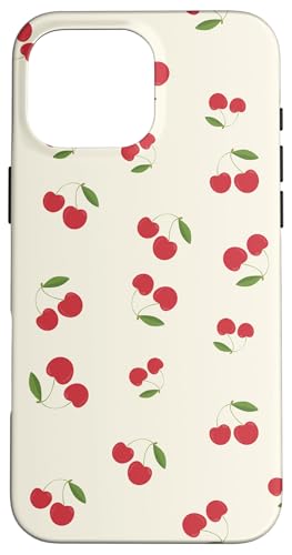 Trendy Apparel Retro Cherries Pattern Hülle für iPhone 16 Pro Max Trendy Apparel Retro Cherries Pattern Hülle für iPhone 16 Pro Max von Trendy Apparel