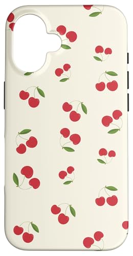 Trendy Apparel Retro Cherries Pattern Hülle für iPhone 16 Trendy Apparel Retro Cherries Pattern Hülle für iPhone 16 von Trendy Apparel