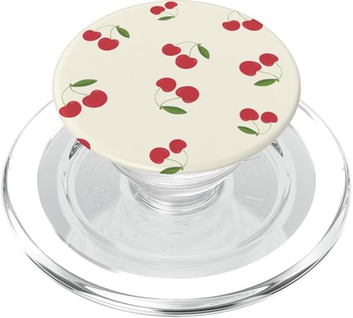 Trendy Apparel Retro Cherries Pattern PopSockets PopGrip für MagSafe Trendy Apparel Retro Cherries Pattern PopSockets PopGrip für MagSafe von Trendy Apparel