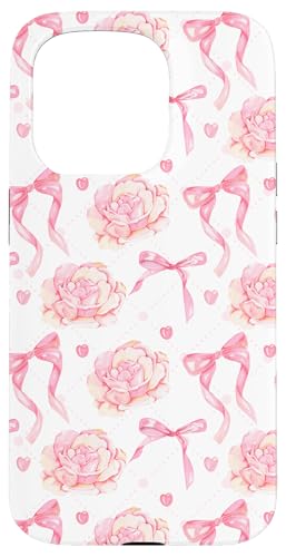 Trendy Apparel Roses & Ribbon Coquette Pattern Hülle für iPhone 15 Pro Trendy Apparel Roses & Ribbon Coquette Pattern Hülle für iPhone 15 Pro von Trendy Apparel