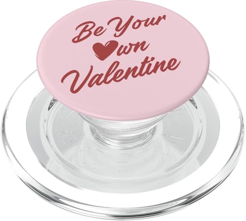 Trendy Apparel Valentine's Day Be Your Own Valentine PopSockets PopGrip für MagSafe Trendy Apparel Valentine's Day Be Your Own Valentine PopSockets PopGrip für MagSafe von Trendy Apparel