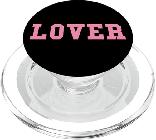 Trendy Apparel Valentine's Day Lover Bold Text Logo PopSockets PopGrip für MagSafe Trendy Apparel Valentine's Day Lover Bold Text Logo PopSockets PopGrip für MagSafe von Trendy Apparel