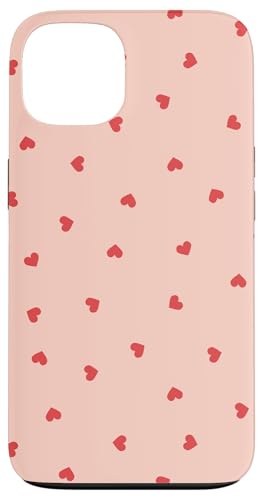 Trendy Apparel Valentine's Day Small Hearts Pattern Hülle für iPhone 13 von Trendy Apparel