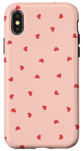Trendy Apparel Valentine's Day Small Hearts Pattern Hülle für iPhone X/XS Trendy Apparel Valentine's Day Small Hearts Pattern Hülle für iPhone X/XS von Trendy Apparel
