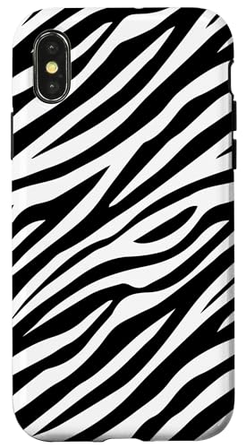 Trendy Apparel Zebra Animal Print Pattern Hülle für iPhone X/XS von Trendy Apparel