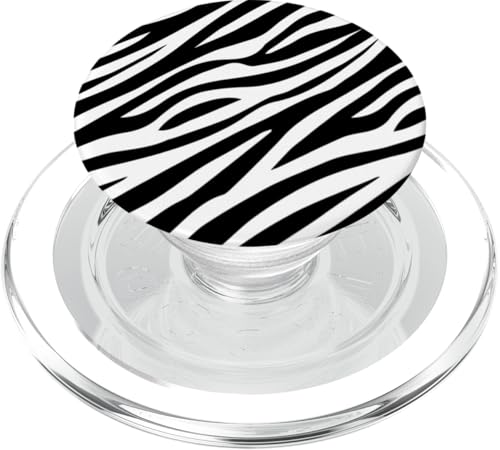 Trendy Apparel Zebra Animal Print Pattern PopSockets PopGrip für MagSafe Trendy Apparel Zebra Animal Print Pattern PopSockets PopGrip für MagSafe von Trendy Apparel