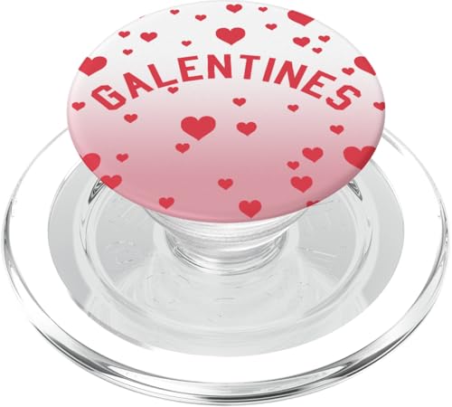 Valentine's Day Galentines Bold Arched Text Among Hearts PopSockets PopGrip für MagSafe Valentine's Day Galentines Bold Arched Text Among Hearts PopSockets PopGrip für MagSafe von Trendy Apparel