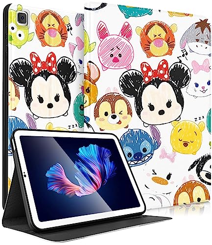 Trendy Fan Schutzhülle für Galaxy Tab A7 Lite, 21,6 cm (8,7 Zoll) 2021, für Kinder, Mädchen, Teenager, Jungen, Frauen, Mädchen, Tablet, niedliche Cartoon-Figur, Kawaii-Design, Abdeckung für Samsung von Trendy Fan