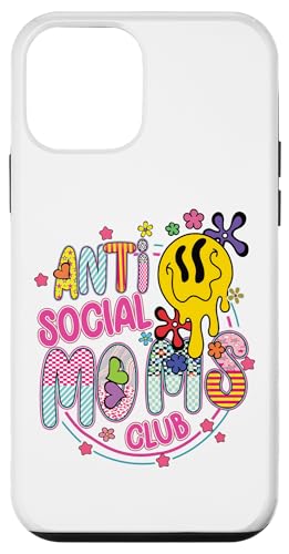Anti-Social Moms Club Melting Happy Face Retro Groovy Mama Hülle für iPhone 12 mini Anti-Social Moms Club Melting Happy Face Retro Groovy Mama Hülle für iPhone 12 mini von Trendy Mom Life Funny Quote Stylish Apparel