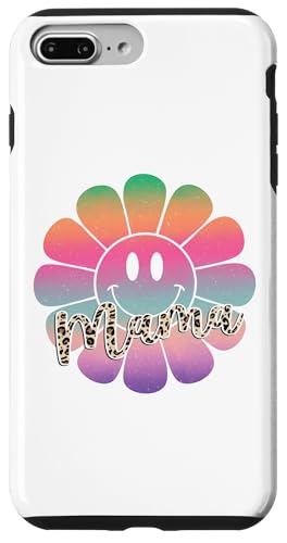 Buntes Happy Face Flower Tee Retro Leopard Mama Aesthetic Hülle für iPhone 7 Plus/8 Plus Buntes Happy Face Flower Tee Retro Leopard Mama Aesthetic Hülle für iPhone 7 Plus/8 Plus von Trendy Mom Life Funny Quote Stylish Apparel