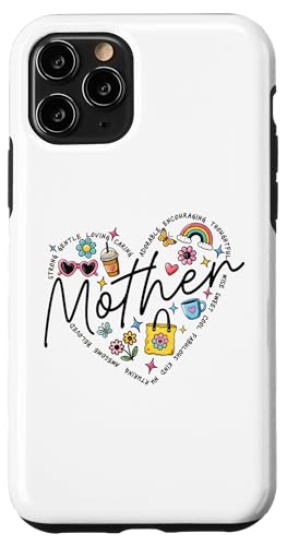 Herz Mutter Shirt Kaffee Regenbogen Blumen Muttertag Mama Hülle für iPhone 11 Pro Herz Mutter Shirt Kaffee Regenbogen Blumen Muttertag Mama Hülle für iPhone 11 Pro von Trendy Mom Life Funny Quote Stylish Apparel