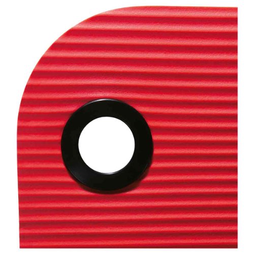 Gymnastikmatte / Yogamatte - TheraMat mit Ösen, 1.5 cm, grün von Trendy Sport
