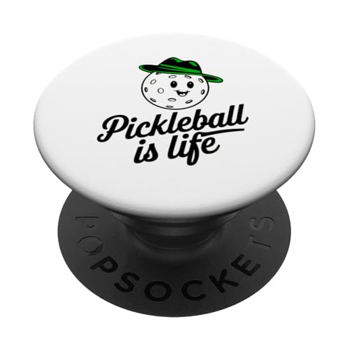 A Nice Pickleball Is Life Fun Pickleball-Liebhaber Neuheit PopSockets Klebender PopGrip von Trendy Tamale