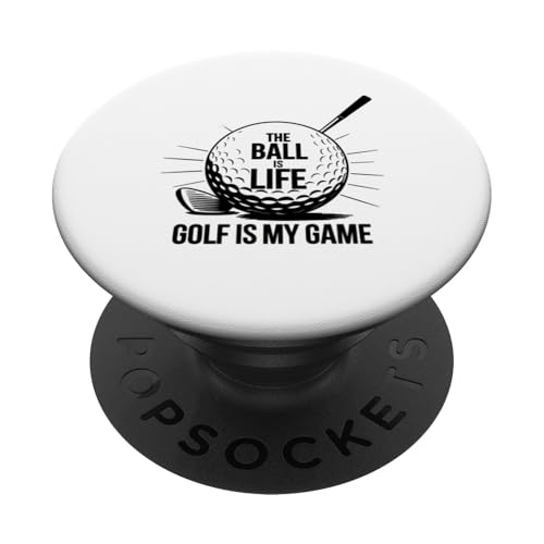 Cool Golf Is My Game New Golfer Lover Links Player Neuheit PopSockets Klebender PopGrip von Trendy Tamale