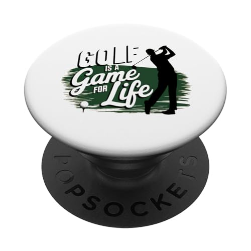Cool Golf ist ein Spiel fürs Leben, Spaß, Golfer Links Player Novelty PopSockets Klebender PopGrip von Trendy Tamale