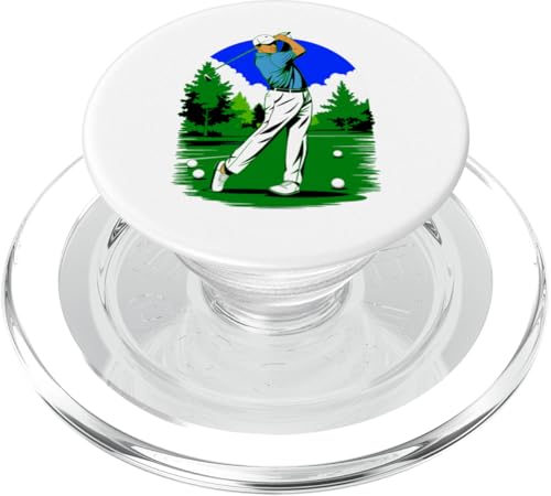 Coole Golfschwung-Spaß, neuer Golfer-Liebhaber, Links-Spieler-Neuheit PopSockets PopGrip für MagSafe Coole Golfschwung-Spaß, neuer Golfer-Liebhaber, Links-Spieler-Neuheit PopSockets PopGrip für MagSafe von Trendy Tamale