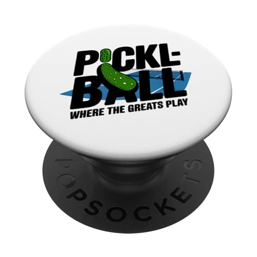 Coole Pickleball Where The Greats Play Fun New Lover Novelty PopSockets Klebender PopGrip Coole Pickleball Where The Greats Play Fun New Lover Novelty PopSockets Klebender PopGrip von Trendy Tamale