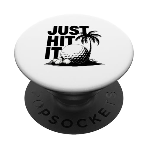 Coole motivierende Golf-Spaß, Golfer-Liebhaber, Links-Spieler-Neuheit PopSockets Klebender PopGrip von Trendy Tamale
