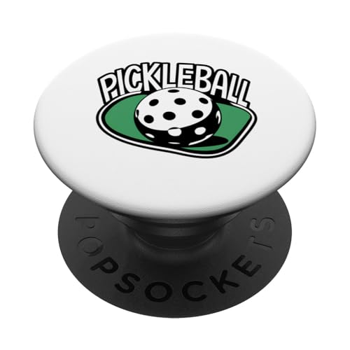 Cooler Pickleball-Ball und Paddelspaß für neue Sportspieler PopSockets Klebender PopGrip von Trendy Tamale