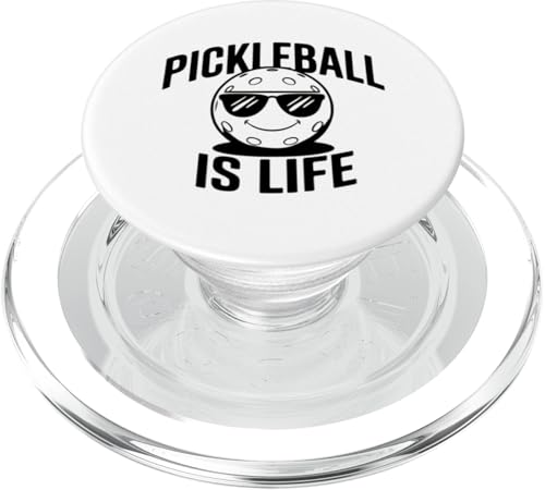 Cooler Pickleball Is Life Fun Pickleball Court Ball Neuheit PopSockets PopGrip für MagSafe Cooler Pickleball Is Life Fun Pickleball Court Ball Neuheit PopSockets PopGrip für MagSafe von Trendy Tamale