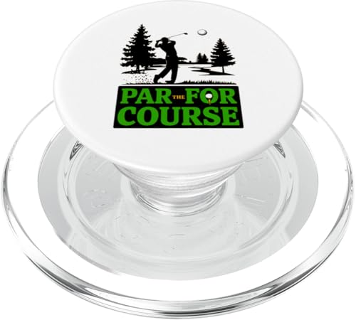 Cooles Golf-Par für den Golfplatz, Neuheit für Golfer-Links-Spieler PopSockets PopGrip für MagSafe von Trendy Tamale