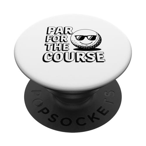 Cooles Golf-Par für den Golfplatz, Spaß für Golfer-Links, Spieler-Neuheit PopSockets Klebender PopGrip von Trendy Tamale