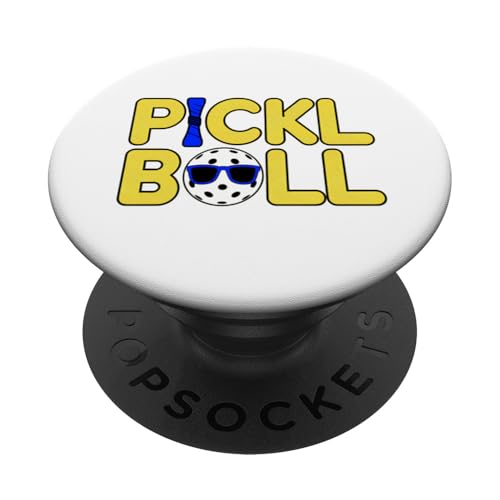 Ein cooler Picklball Dude Fun New Pickleball-Liebhaber Neuheit PopSockets Klebender PopGrip Ein cooler Picklball Dude Fun New Pickleball-Liebhaber Neuheit PopSockets Klebender PopGrip von Trendy Tamale