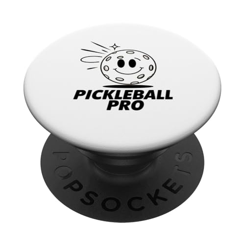 Ein cooler Pickleball Pro lustige Pickleball-Liebhaber-Neuheit PopSockets Klebender PopGrip von Trendy Tamale