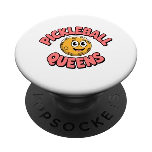 Ein cooler Pickleball Queens Fun New Pickleball Lovers Neuheit PopSockets Klebender PopGrip von Trendy Tamale