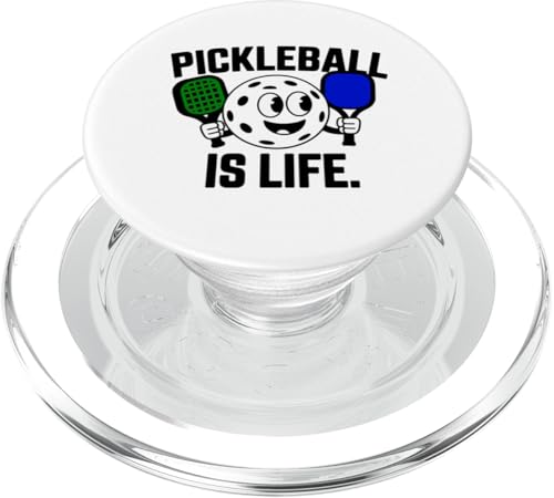 Ein cooler Pickleball macht im Leben Spaß für Paddelliebhaber, Neuheit PopSockets PopGrip für MagSafe von Trendy Tamale