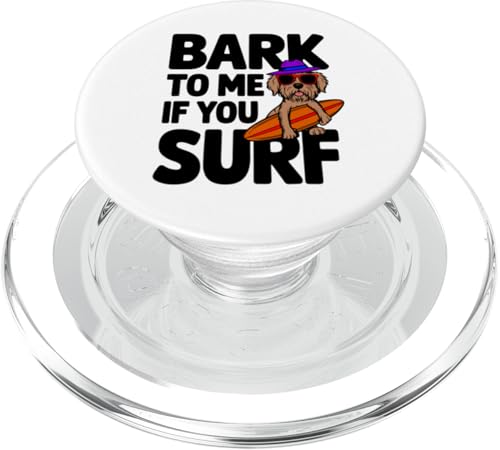 Fun Bark To Me Cute for Dog Moms Dads & Fans Playful Novelty PopSockets PopGrip für MagSafe von Trendy Tamale