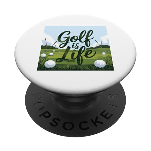 Fun Golf Is Life Cool New Golfer Lover Links Player Neuheit PopSockets Klebender PopGrip Fun Golf Is Life Cool New Golfer Lover Links Player Neuheit PopSockets Klebender PopGrip von Trendy Tamale