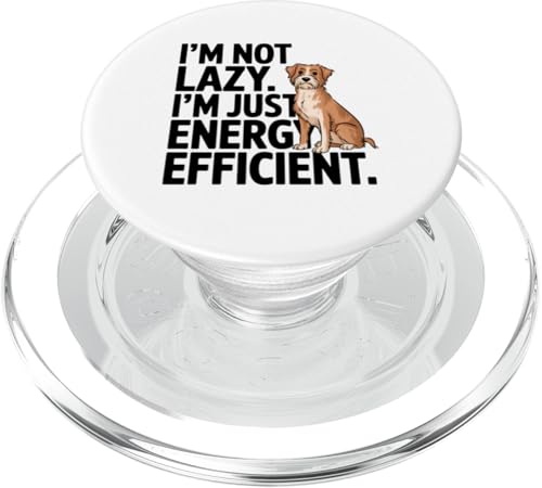 Fun I'm Not Lazy Dog For Moms Dads Fans Playful New Novelty PopSockets PopGrip für MagSafe von Trendy Tamale