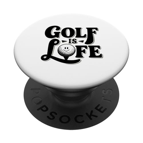 Fun New Golf Is Life Cool Golfer Lover Links Player Neuheit PopSockets Klebender PopGrip Fun New Golf Is Life Cool Golfer Lover Links Player Neuheit PopSockets Klebender PopGrip von Trendy Tamale