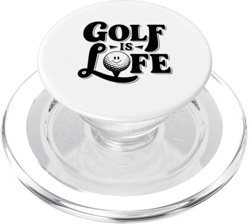 Fun New Golf Is Life Cool Golfer Lover Links Player Neuheit PopSockets PopGrip für MagSafe von Trendy Tamale