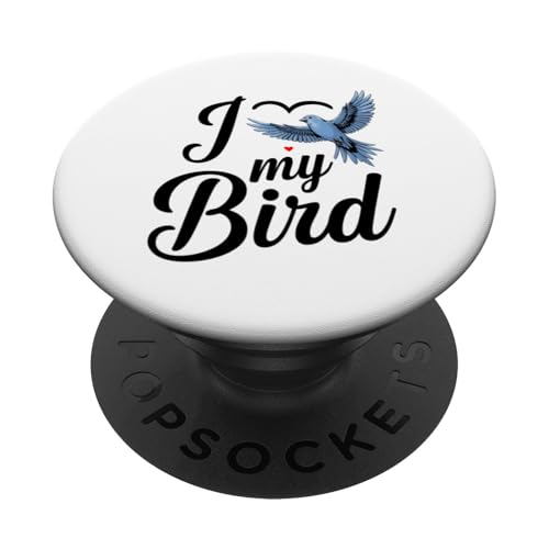 Lustiges "I Love My Blue Bird" für Vogel Mütter und Väter PopSockets Klebender PopGrip Lustiges "I Love My Blue Bird" für Vogel Mütter und Väter PopSockets Klebender PopGrip von Trendy Tamale