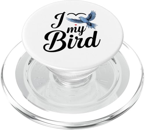 Lustiges "I Love My Blue Bird" für Vogel Mütter und Väter PopSockets PopGrip für MagSafe Lustiges "I Love My Blue Bird" für Vogel Mütter und Väter PopSockets PopGrip für MagSafe von Trendy Tamale