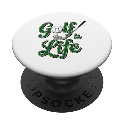 New Golf Is Life Fun Cool Golfer Lover Links Player Neuheit PopSockets Klebender PopGrip New Golf Is Life Fun Cool Golfer Lover Links Player Neuheit PopSockets Klebender PopGrip von Trendy Tamale