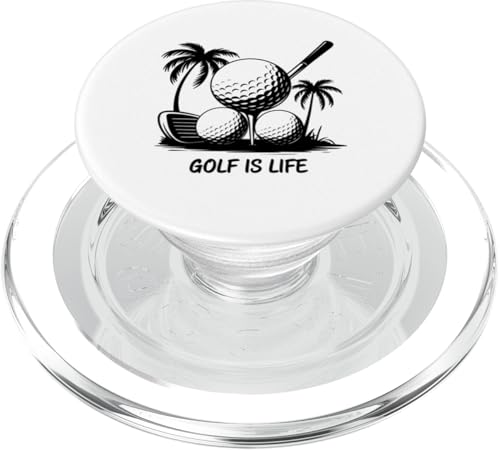 Nice Golf Is Life Fun New Golfer Lover Links Player Neuheit PopSockets PopGrip für MagSafe von Trendy Tamale