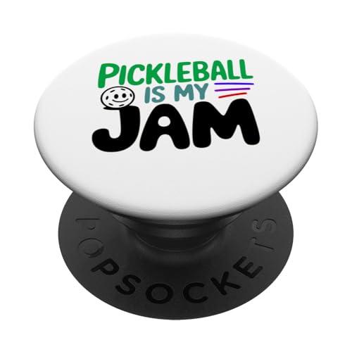 Nice Pickleball Is My Jam Fun Pickleball Lovers Neuheit PopSockets Klebender PopGrip Nice Pickleball Is My Jam Fun Pickleball Lovers Neuheit PopSockets Klebender PopGrip von Trendy Tamale
