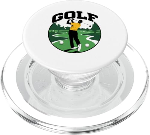Tolles Golf-Spaß, Golfer-Tee-Liebhaber, Links, Spieler-Neuheit PopSockets PopGrip für MagSafe von Trendy Tamale