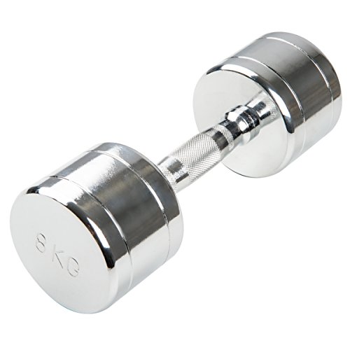 Trendy Sport Chrom Kurzhantel - 1 Stück - 8,0 kg von Trendy Sport