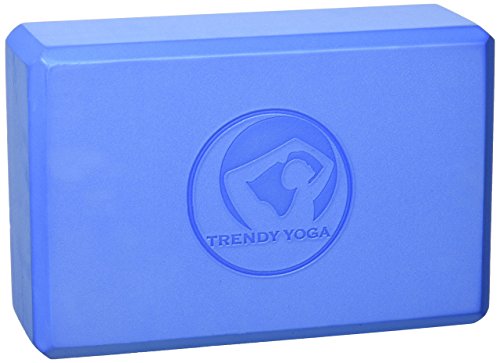 Trendy Sport Yogablock - Trendy Sport Trainingsblock für Yogaübungen, blau von Trendy