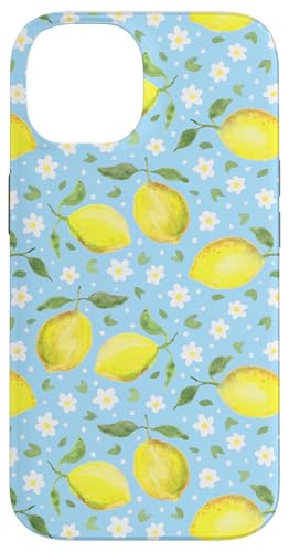 Aquarell -Zitronen -Fruchtmuster Blau Daisy Country Chic Hülle für iPhone 14 Aquarell -Zitronen -Fruchtmuster Blau Daisy Country Chic Hülle für iPhone 14 von TrendyGrips