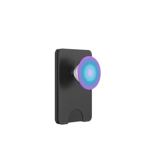 Blue Purpur Aura Ästhetic Chic Trendy Lavendel -Gradient PopSockets PopWallet für MagSafe von TrendyGrips