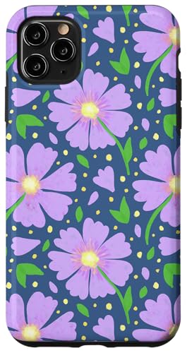 Lila Blüten niedliche ästhetische Aquarellblumenmuster Hülle für iPhone 11 Pro Max Lila Blüten niedliche ästhetische Aquarellblumenmuster Hülle für iPhone 11 Pro Max von TrendyGrips