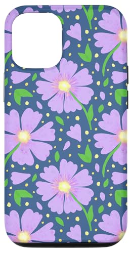 Lila Blüten niedliche ästhetische Aquarellblumenmuster Hülle für iPhone 12/12 Pro Lila Blüten niedliche ästhetische Aquarellblumenmuster Hülle für iPhone 12/12 Pro von TrendyGrips