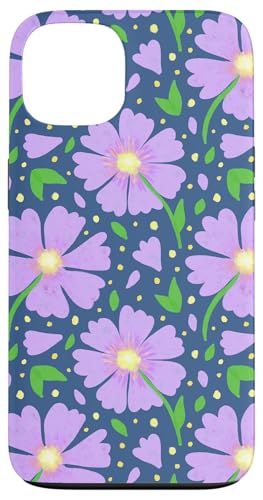 Lila Blüten niedliche ästhetische Aquarellblumenmuster Hülle für iPhone 13 Lila Blüten niedliche ästhetische Aquarellblumenmuster Hülle für iPhone 13 von TrendyGrips