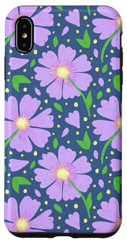 Lila Blüten niedliche ästhetische Aquarellblumenmuster Hülle für iPhone XS Max Lila Blüten niedliche ästhetische Aquarellblumenmuster Hülle für iPhone XS Max von TrendyGrips