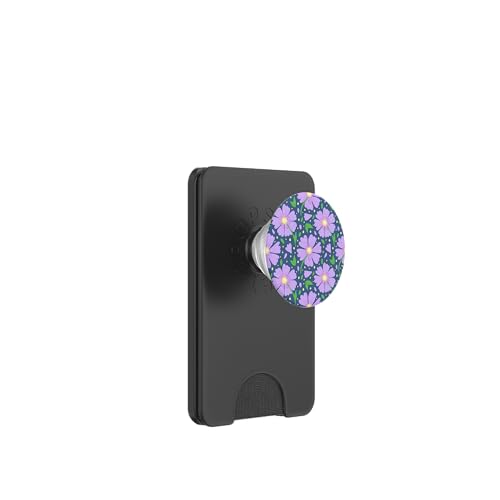 Lila Blüten niedliche ästhetische Aquarellblumenmuster PopSockets PopWallet für MagSafe Lila Blüten niedliche ästhetische Aquarellblumenmuster PopSockets PopWallet für MagSafe von TrendyGrips